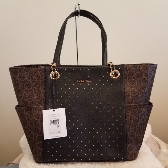 Calvin Klein Handbags - NWT: Calvin Klein Monogrammed Tote